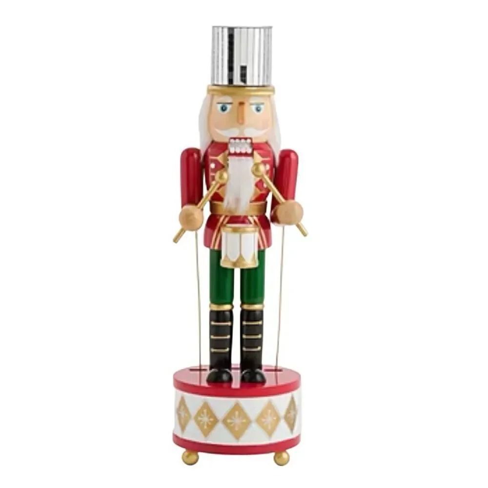 Trumpet Soldier Musical Nutcracker 14” Women Kids Christmas Home Decor New